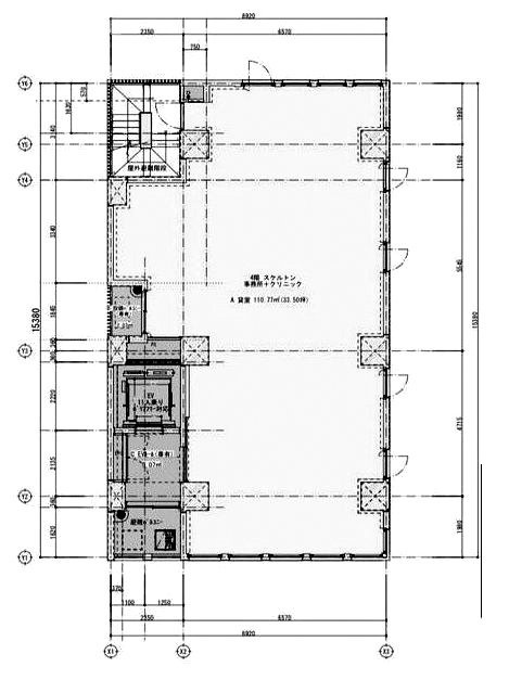 NSTビルディングⅥ4F 間取り図