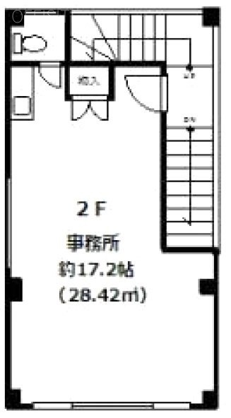 塚本ビル2F 間取り図
