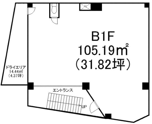 アイズビルB1F 間取り図