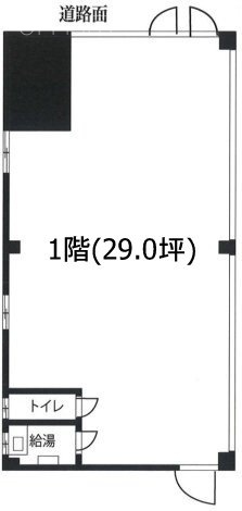 福島屋新井ビル1F 間取り図