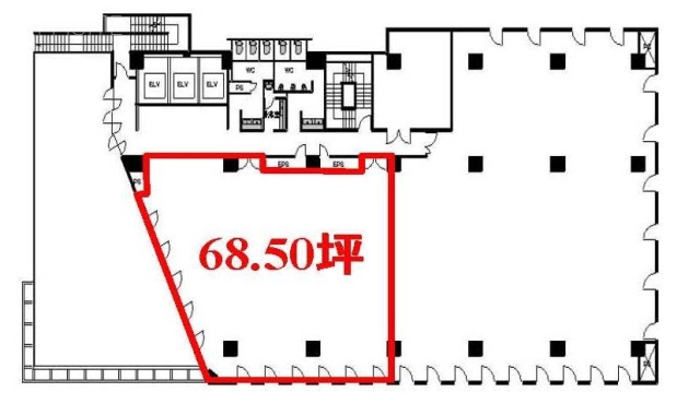 南品川Nビル3F 間取り図