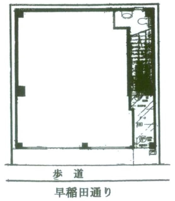 Yビル1F 間取り図