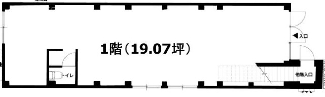 (仮)幡ヶ谷駅前ビル1F 間取り図