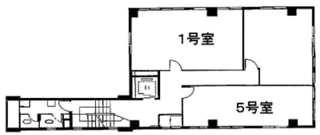 矢板ビル5 間取り図