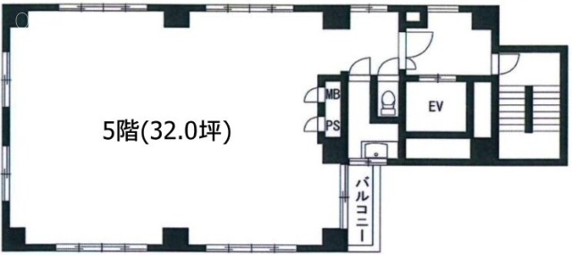 光ビル5F 間取り図