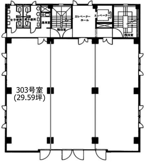 AXIS SHINYOKOHAMA303 間取り図