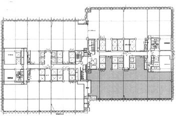 アーク森ビル14F 間取り図