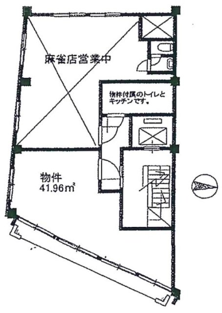 練馬中央ビル3F 間取り図