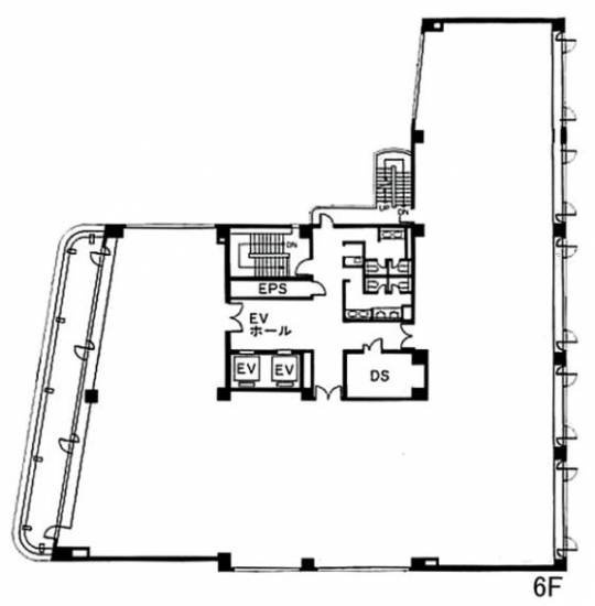 泉館三番町4F 間取り図