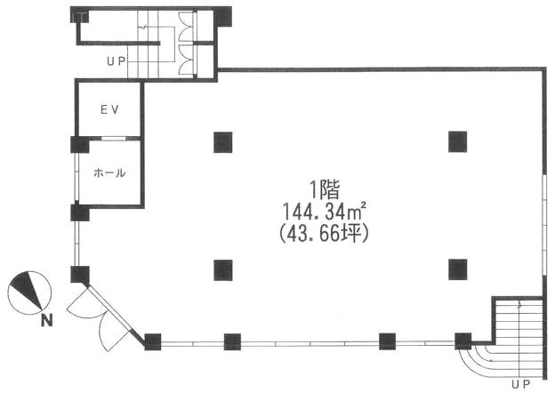 テル吉祥寺ビル1F 間取り図