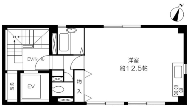 泉ビル6F 間取り図
