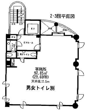 ヴェネオ四番町(VENEO四番町)3F 間取り図