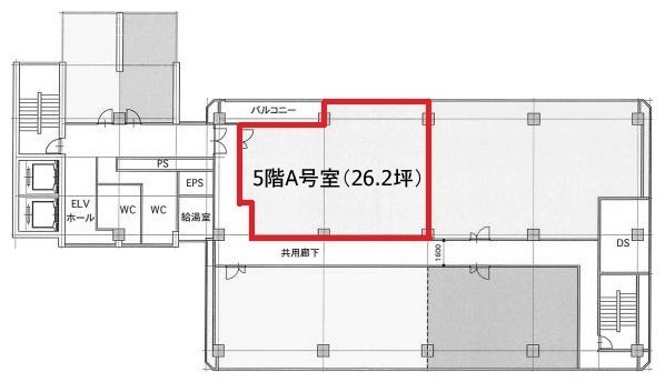 イマス西新宿第一ビルA 間取り図