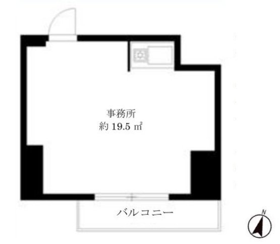 ライオンズプラザ恵比寿207 間取り図