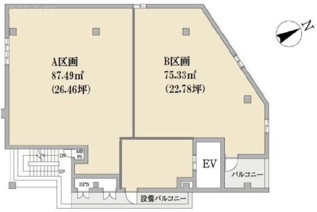 IZAIビルA 間取り図