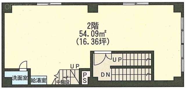 河原崎ビル2F 間取り図