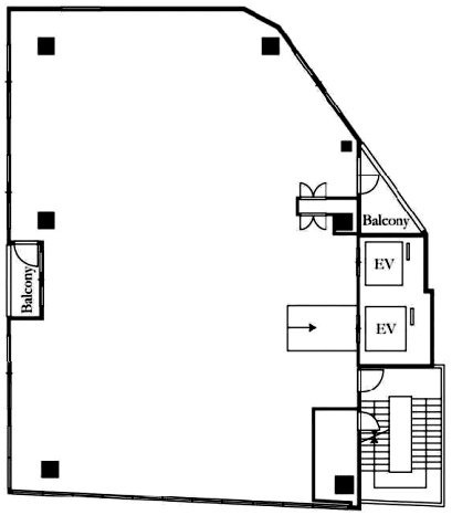 toDOe代々木4F 間取り図