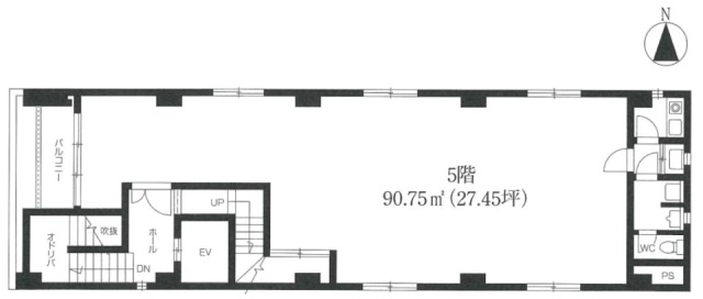 NGビル5F 間取り図