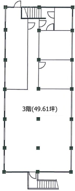 ヤマキ電気本社ビル3F 間取り図