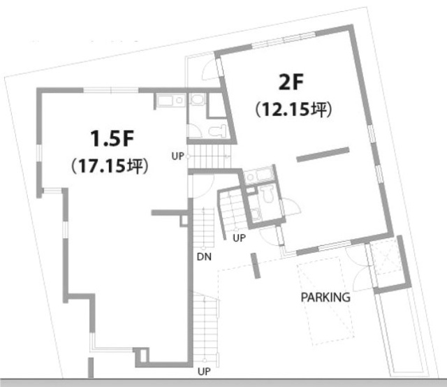 木島ビル201 間取り図