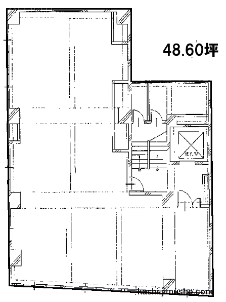 登栄第1ビル8F 間取り図