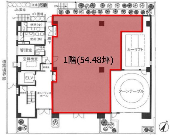 シグマビル1F 間取り図