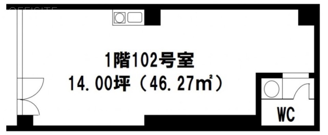 小菅ビル102 間取り図