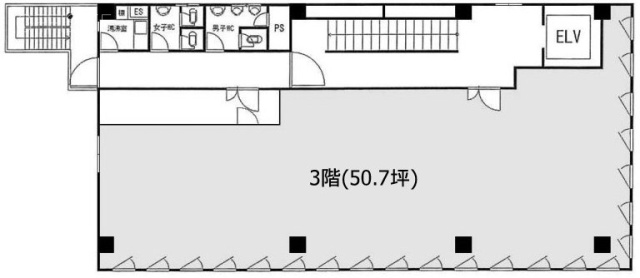 OZビル3F 間取り図