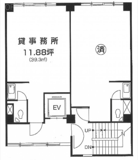 松本ビルA 間取り図