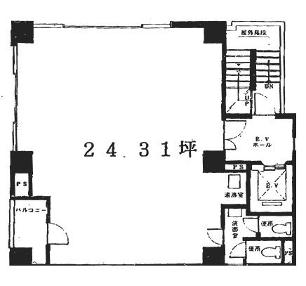 本郷小林ビル2F 間取り図