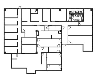 みなとみらい学園ビル2F 間取り図