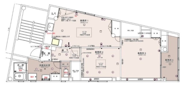 プリマベーラeビル4F 間取り図
