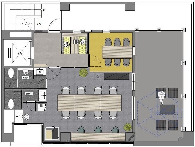 MIビル7F 間取り図