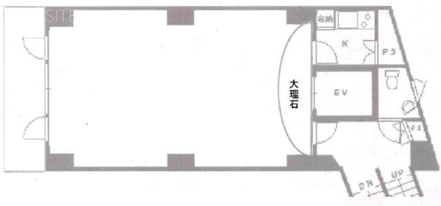 信菱(しんりょう)ビル5F 間取り図