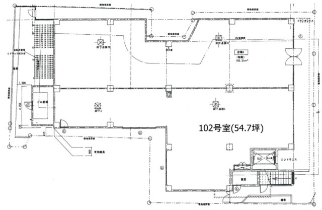 アソルティ祖師谷大蔵102 間取り図