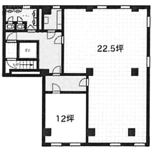 浜吉ビル3F 間取り図