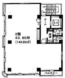 EST秋葉原2F 間取り図