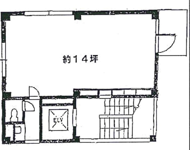 NK第2ビル1F 間取り図