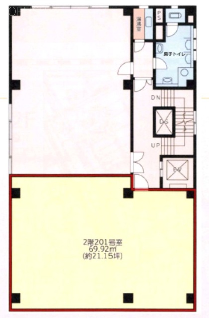 竹本ビル201 間取り図