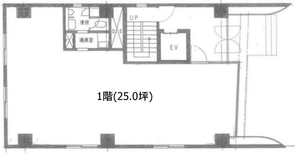 富士ビル1F 間取り図