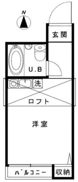 東方ビル301 間取り図