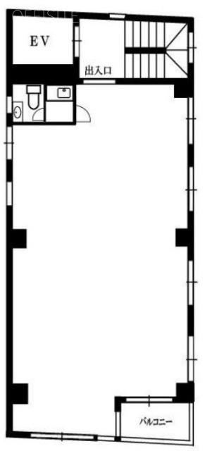 加藤ビル2F 間取り図