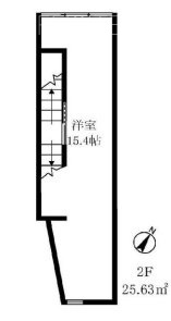 松林堂SK第5松林堂建物2F 間取り図