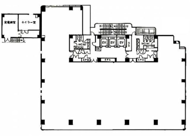 BPRプレイス神谷町2F 間取り図