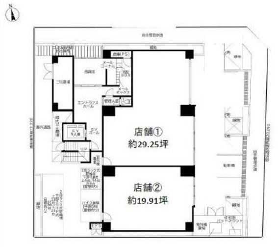 クリスタルガーデンソレイユビル1 間取り図