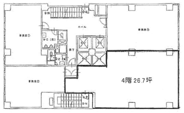 明宏(めいこう)ビル本館2 間取り図