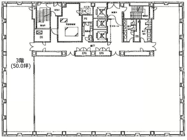 三井住友銀行人形町ビル3F 間取り図