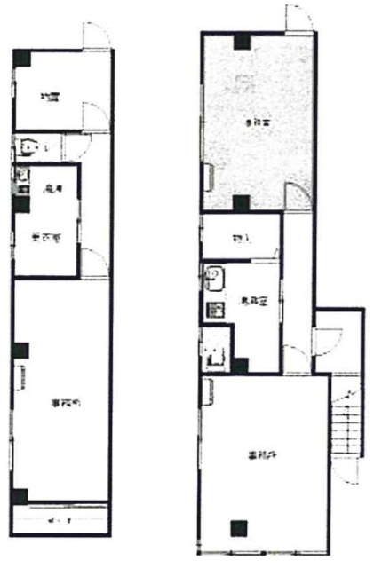 浜田ビル2F 間取り図