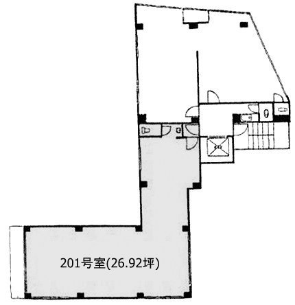 樋口ビル201 間取り図
