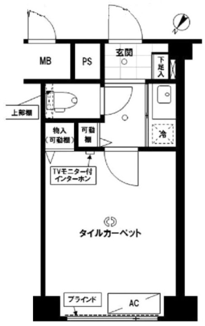 山王アーバンライフ3F 間取り図